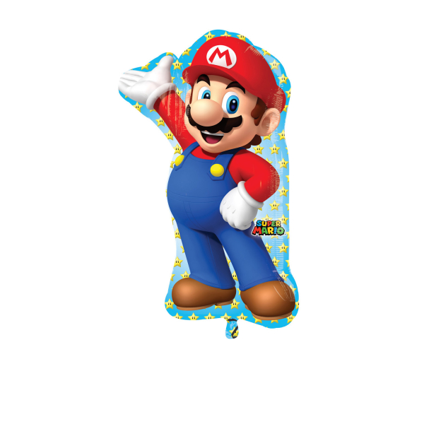Mario ballon grand modèle