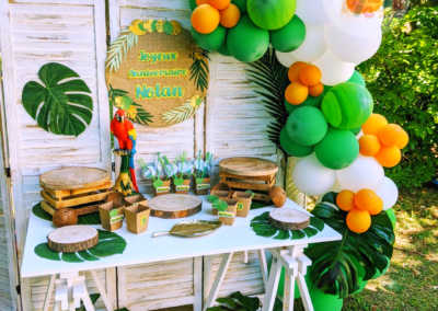décoration de table ballons anniversaire