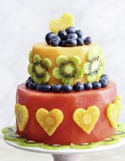 gâteau fruits