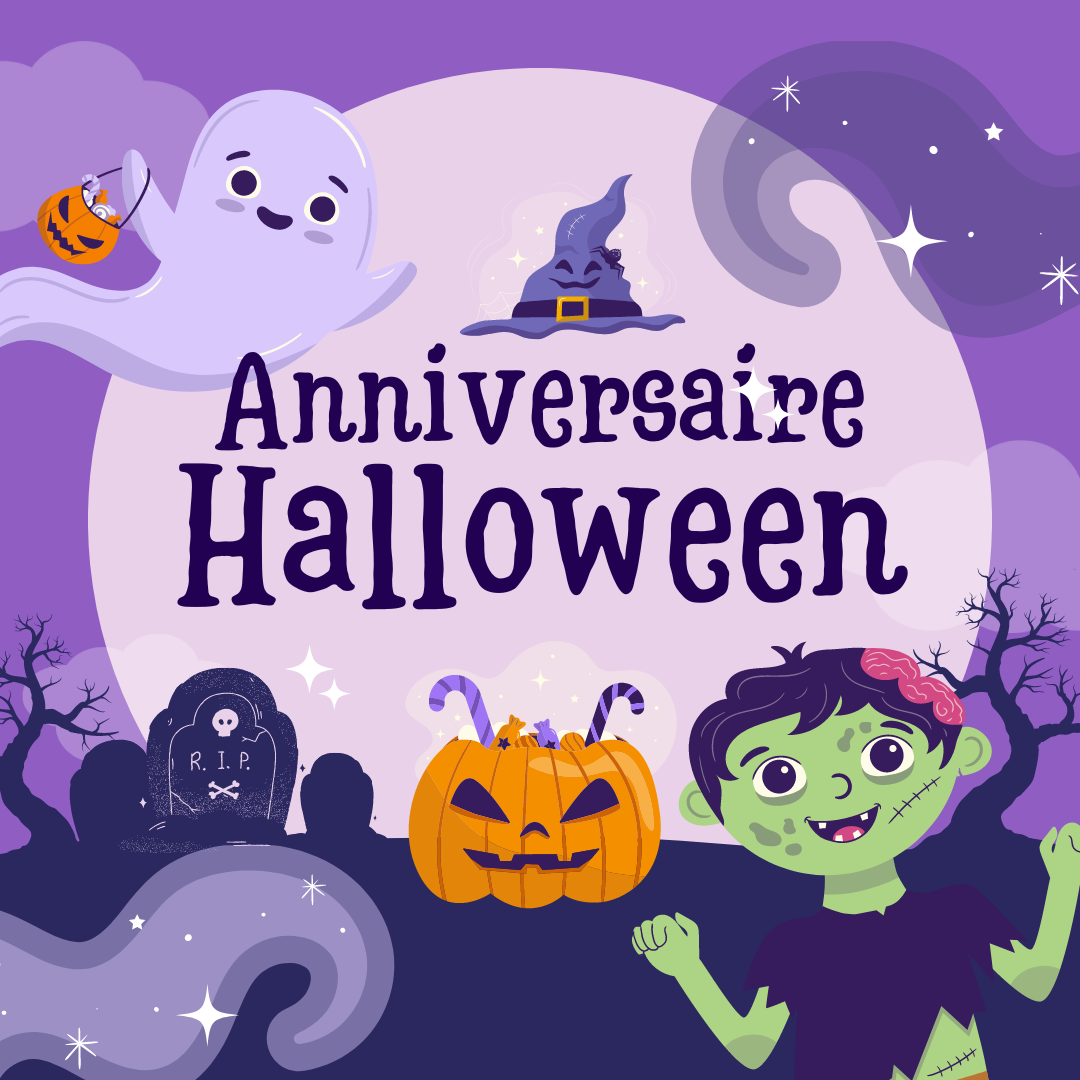 Anniversaire enfants halloween