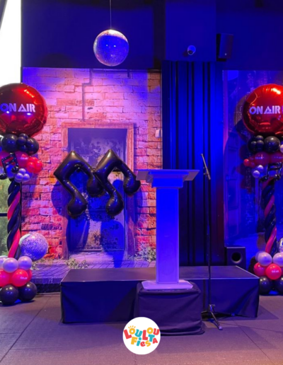 Colonnes ballons professionnels